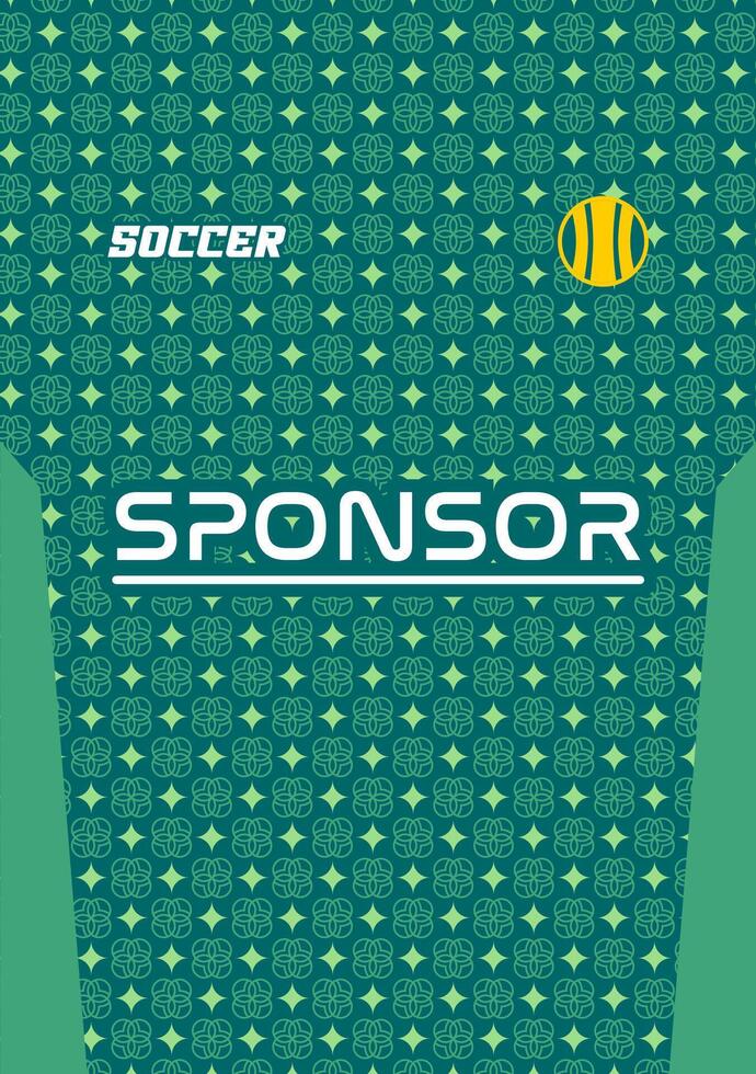 Jersey design template highquality for sublimation vector