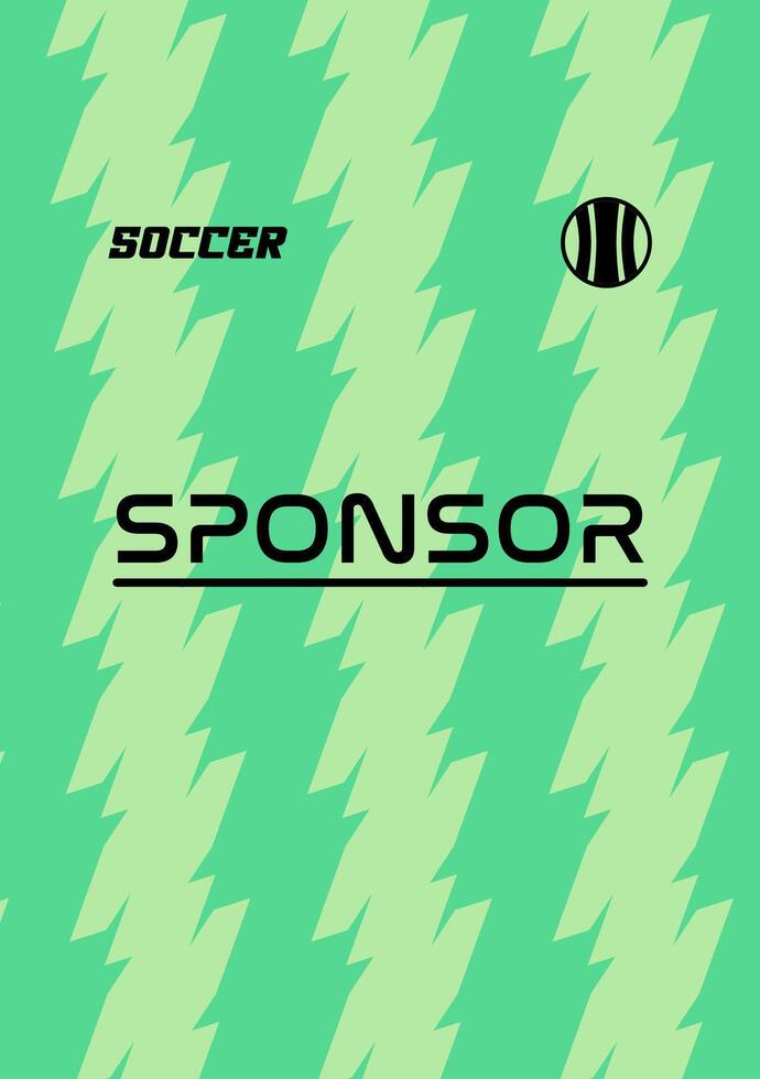 Jersey design template highquality soccer vector