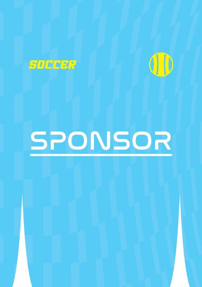Jersey design template highquality soccer vector