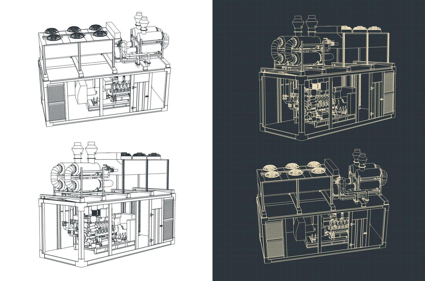 Container type generator vector