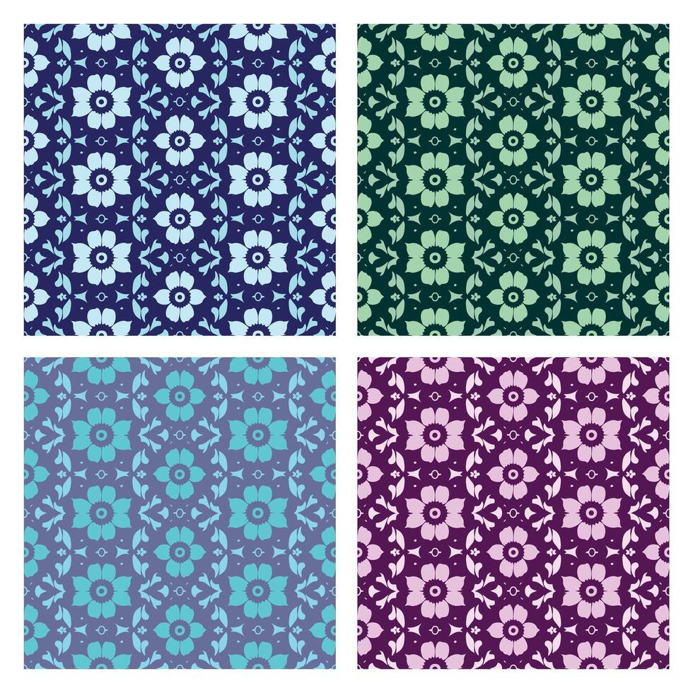 Abstract seamless pattern in Arabian style. floral arabesque design Islamic seamless background. vector