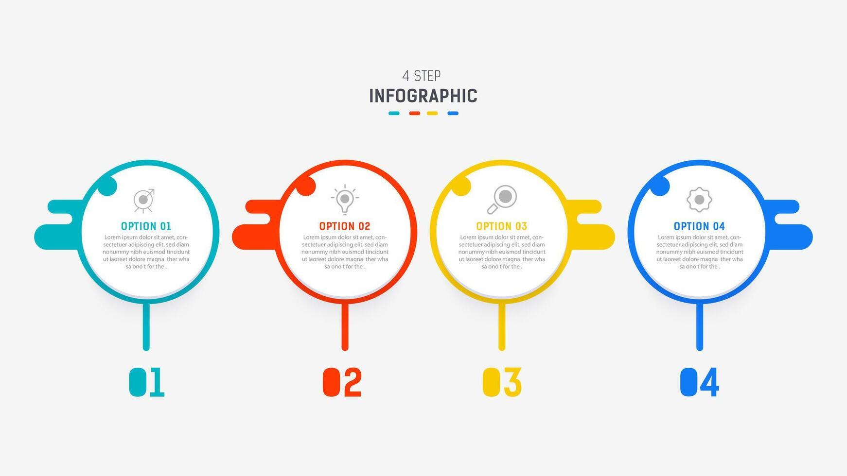 Three Step Infographic label design template with line icons. process steps diagram, presentations, workflow layout, banner, flow chart, info graph illustration. vector