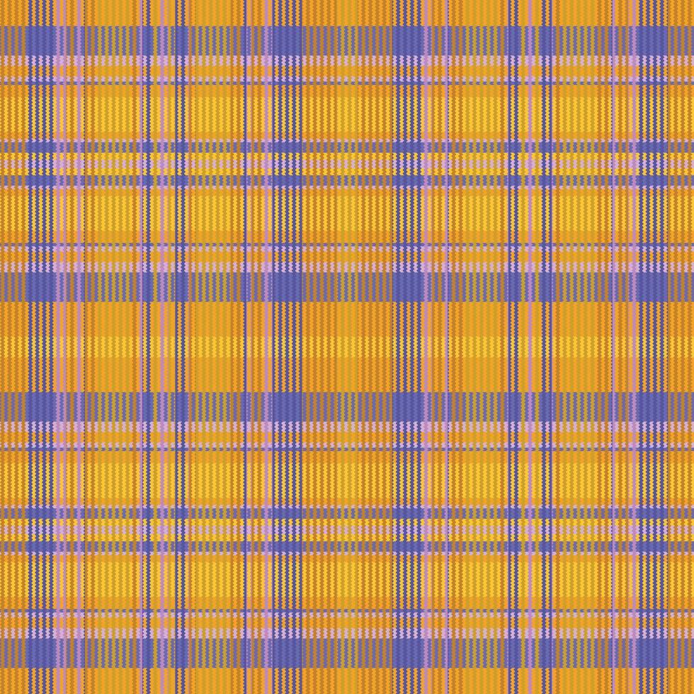 Tartan plaid pattern with texture. vector