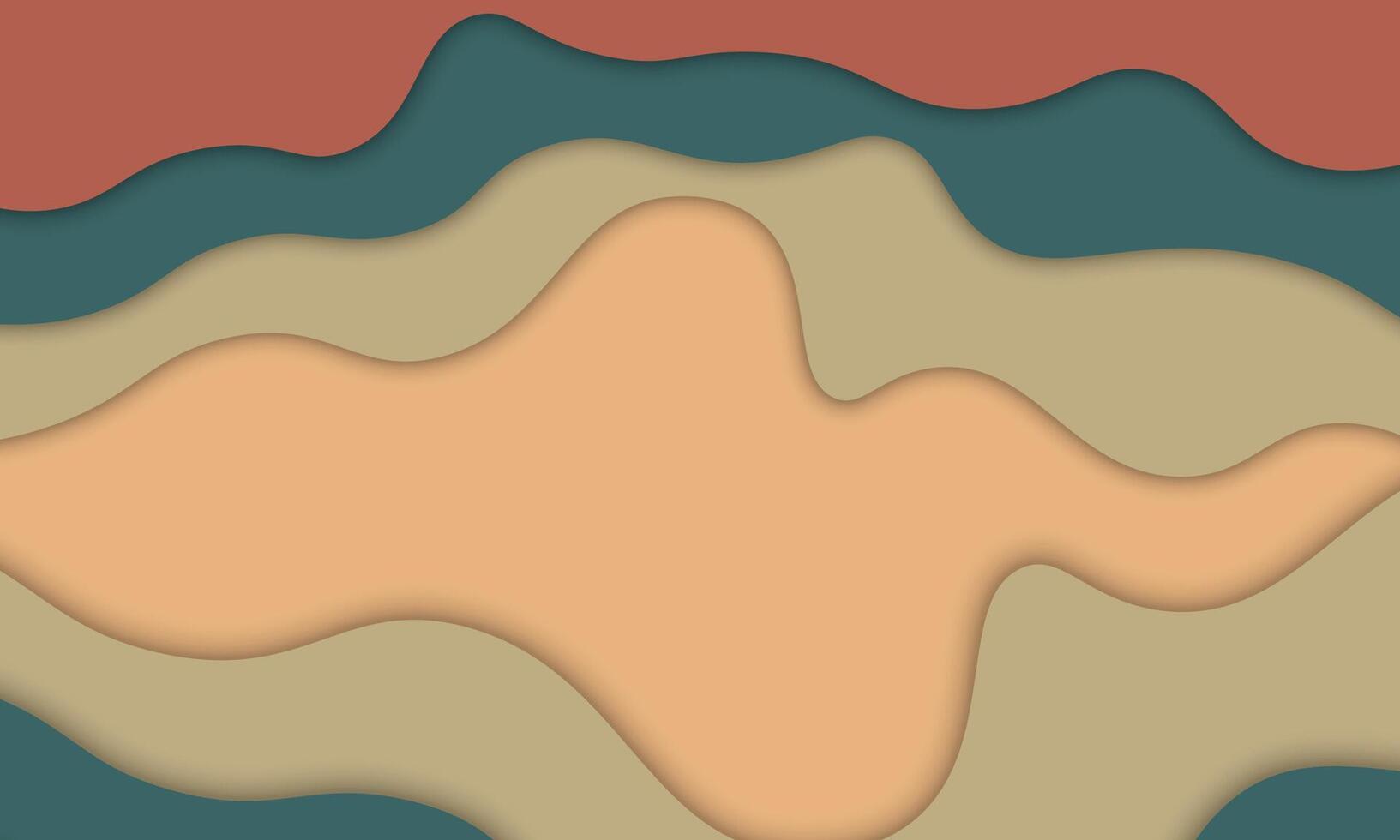 Papercut style background. vector