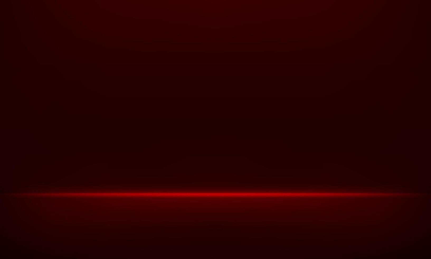 Empty red studio room background. Use for product display presentation, cosmetic display mockup, showcase, media banner, etc. Dark red. illustration. vector