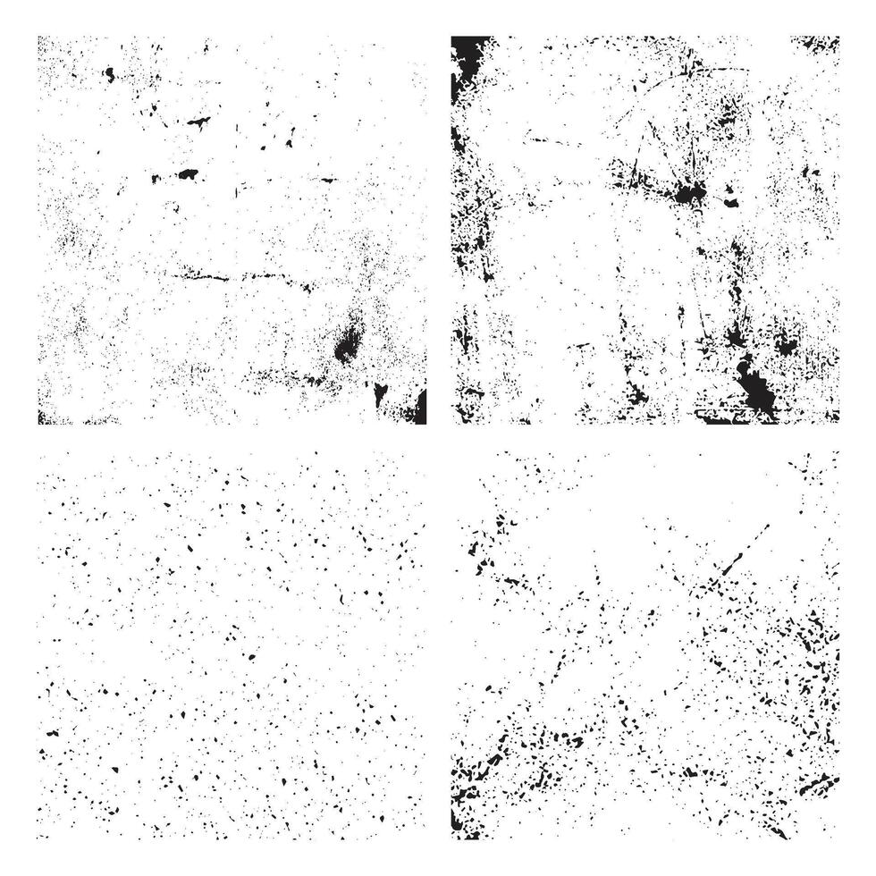 Grunge Texture effect. Distressed Texture. Grainy Overlay Texture Set Effect vector