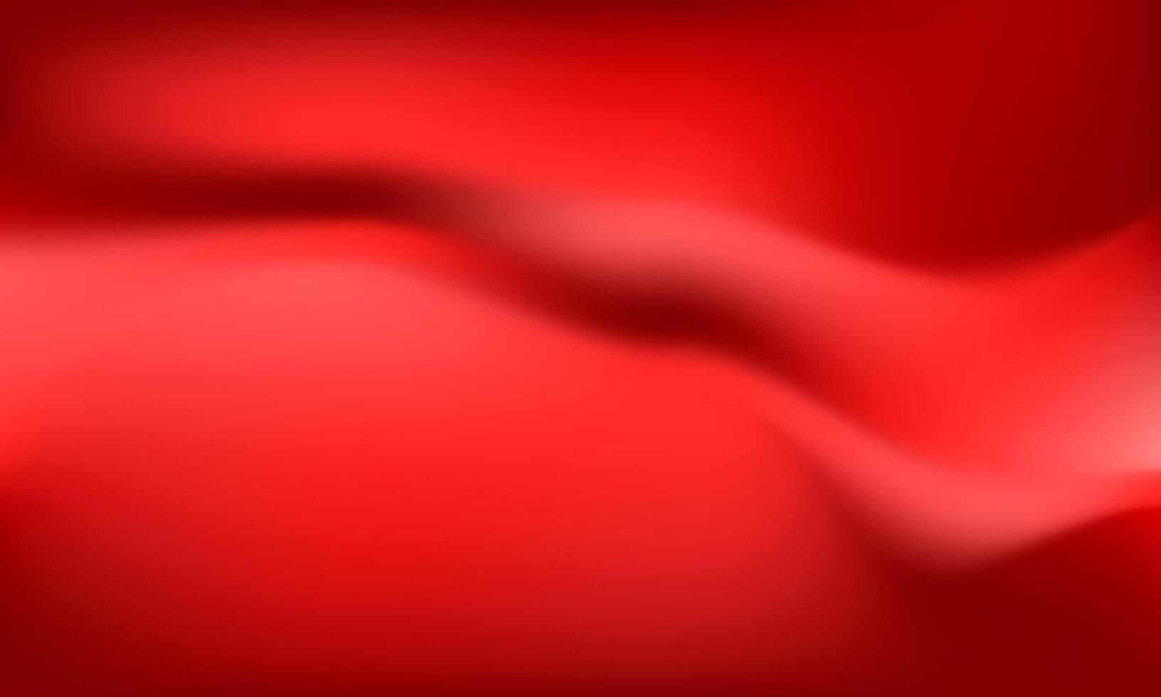 Shining and elegant red color gradient background texture. Modern dynamic smooth curved abstract design illustration for template, banner, poster, cover, decoration, web, greeting, page, advertising vector