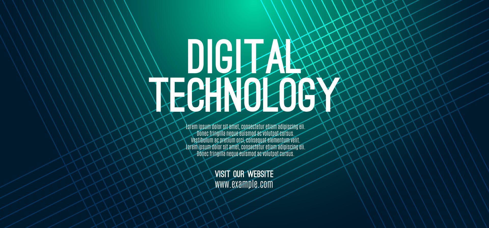 Digital technology speed connect blue green background, cyber nano information, abstract communication, innovation future tech data, internet network connection, Ai big data, line dot illustration vector