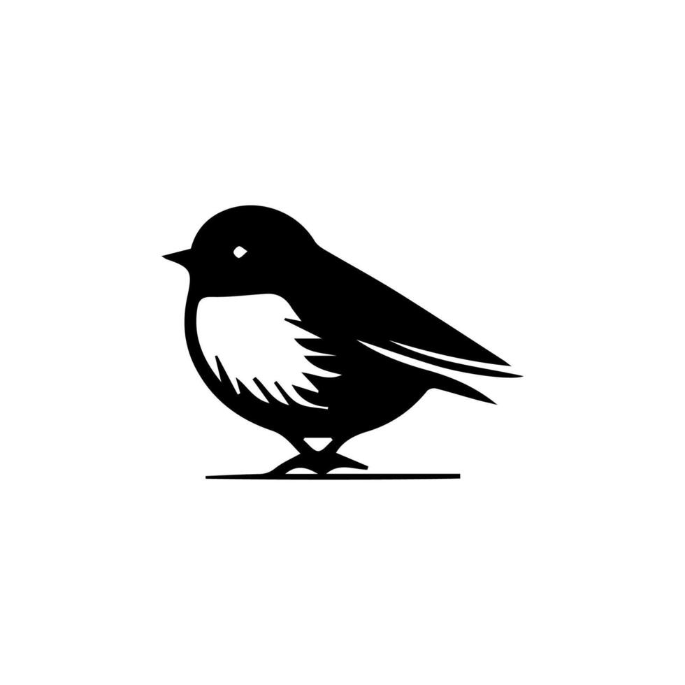 bird icon. animal sign tattoo design. vector