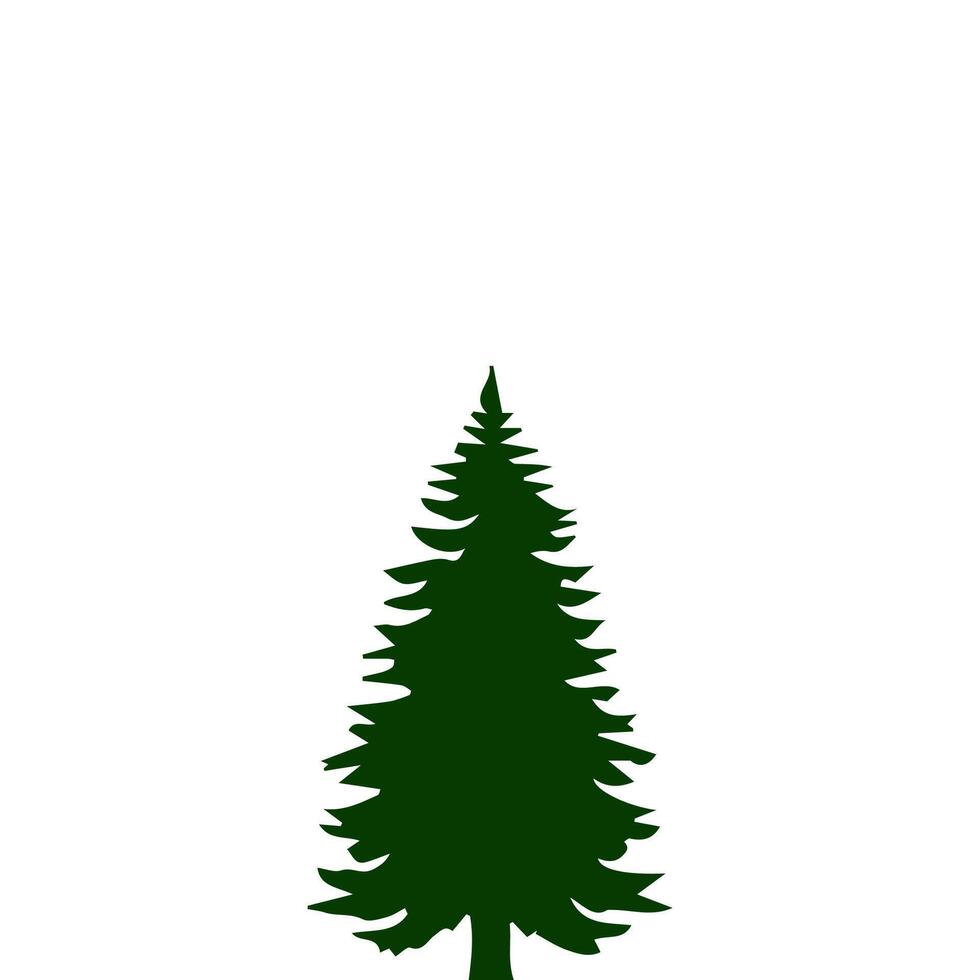 silhouette tree line drawing, graphics tree elements outline symbol for architecture and landscape design drawing. vector