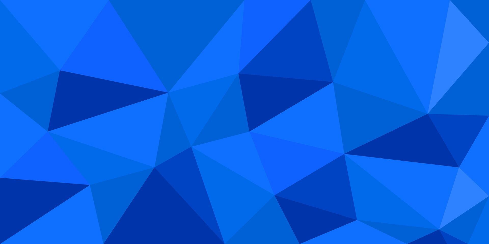 modern blue polygon texture background vector