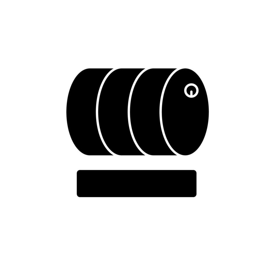 beer barrel concept line icon. Simple element illustration. beer barrel concept outline symbol design. vector