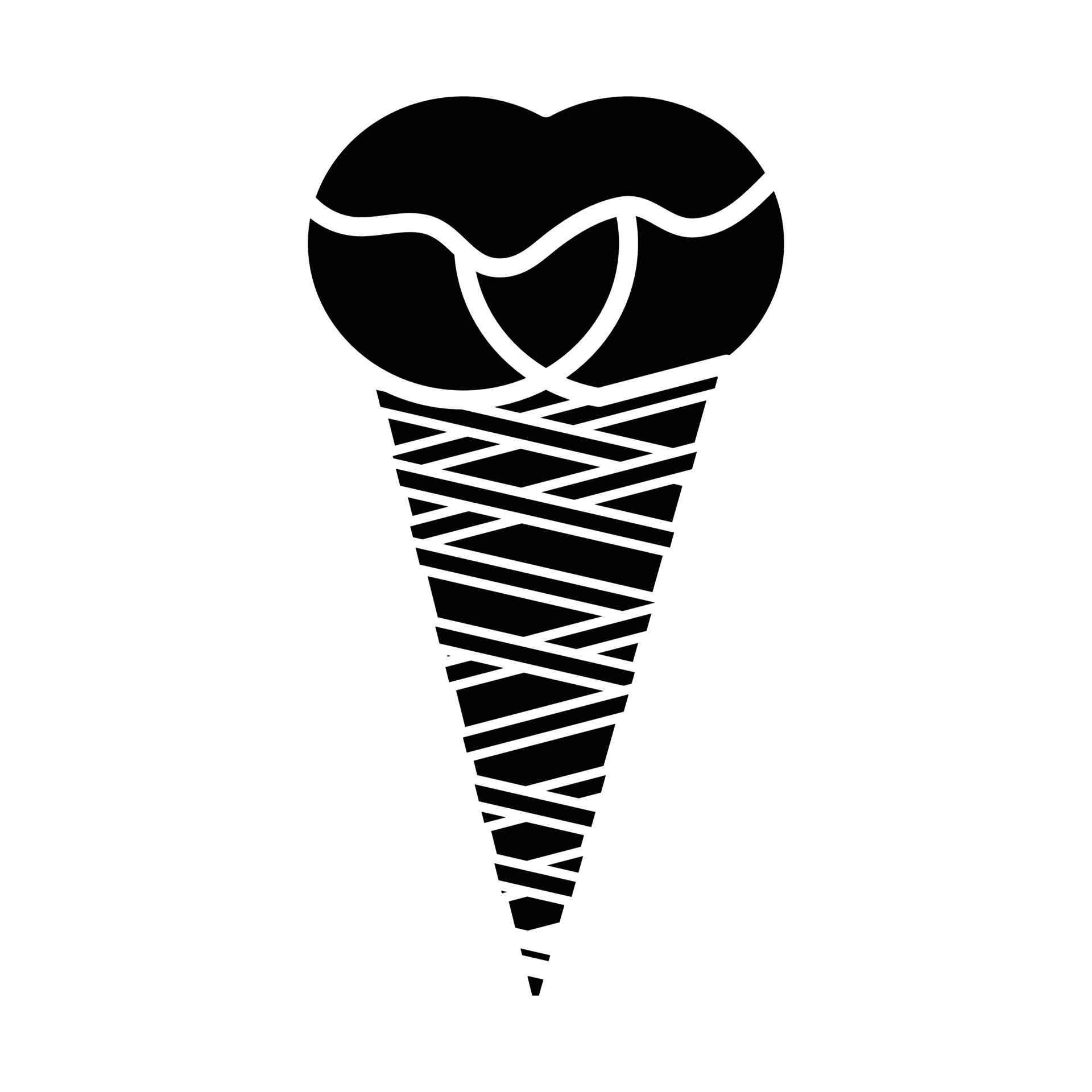 ice cream cone 46337431 Vector Art at Vecteezy