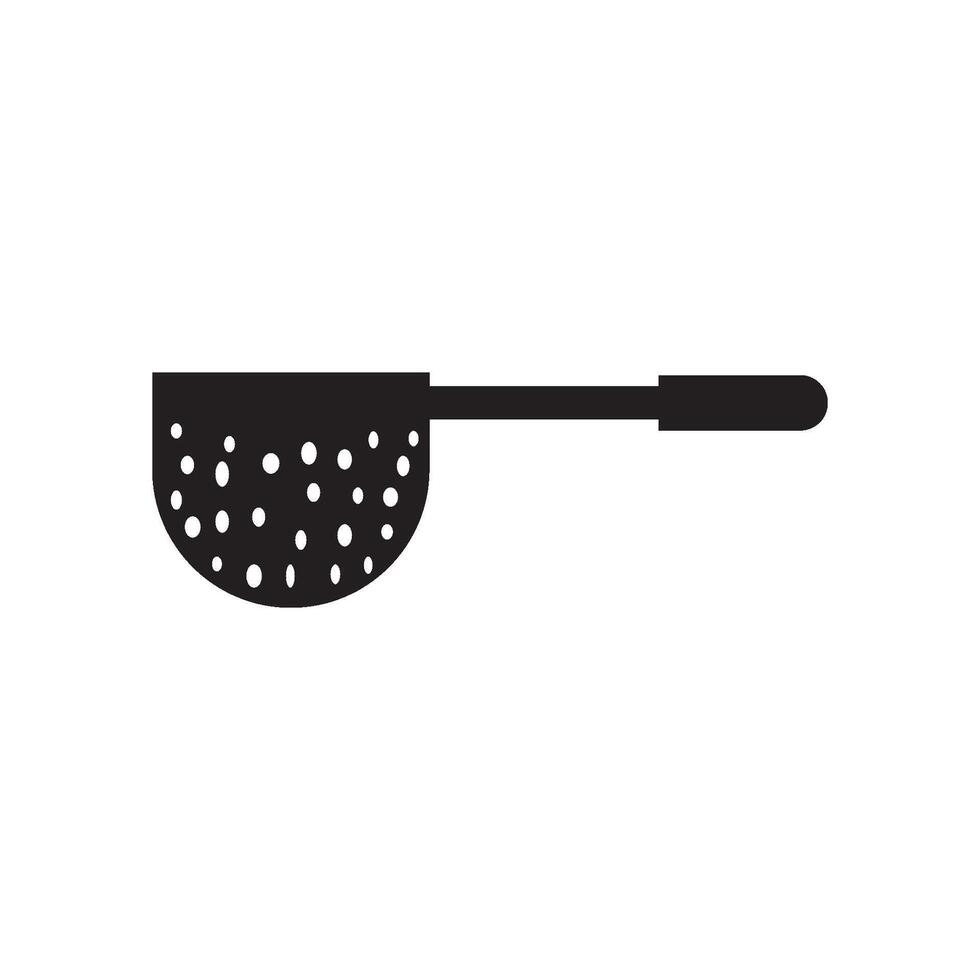 Colander symbol icon vector
