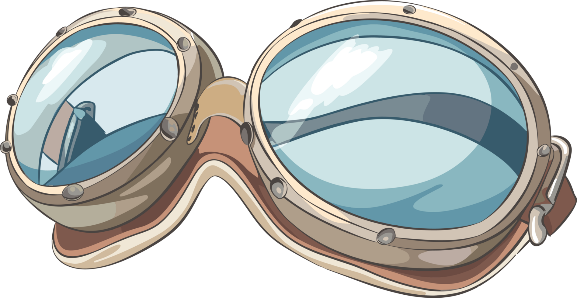 Googles clipart design illustration png