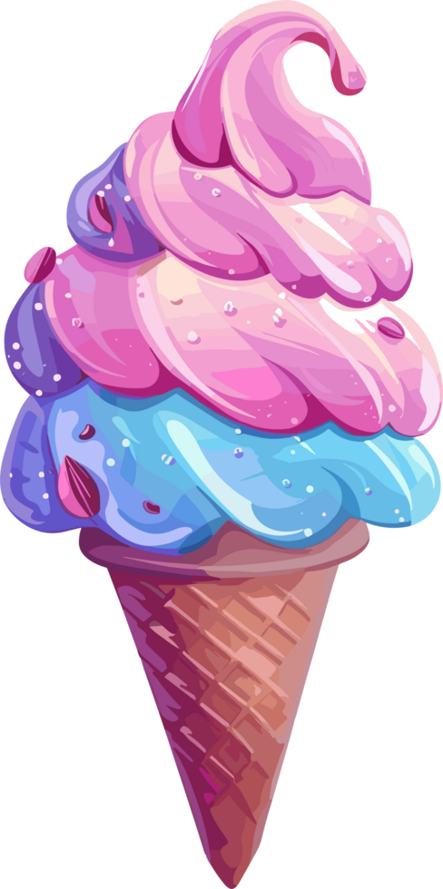 Eiscreme-Clipart-Designillustration png