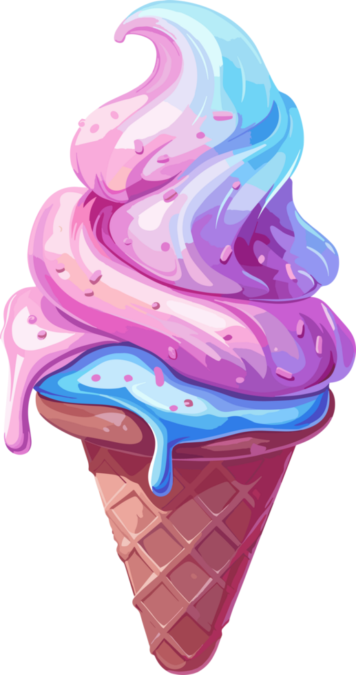Ice cream clipart design illustration png