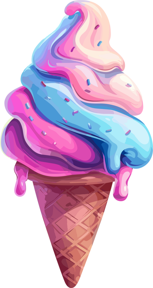 Ice cream clipart design illustration png