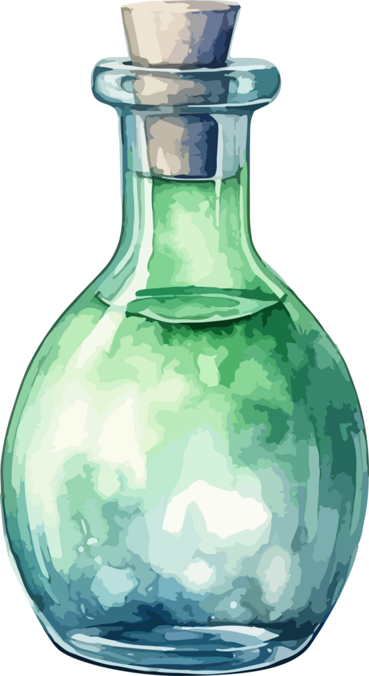 Parfume bottle clipart design illustration png