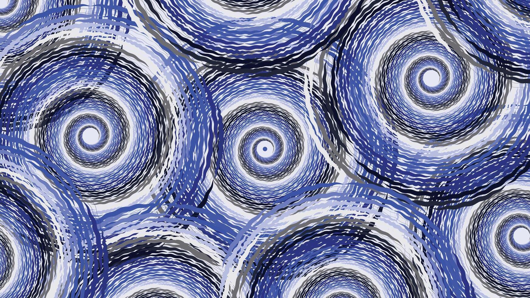 Abstract spiral dotted spinning galaxy background. vector