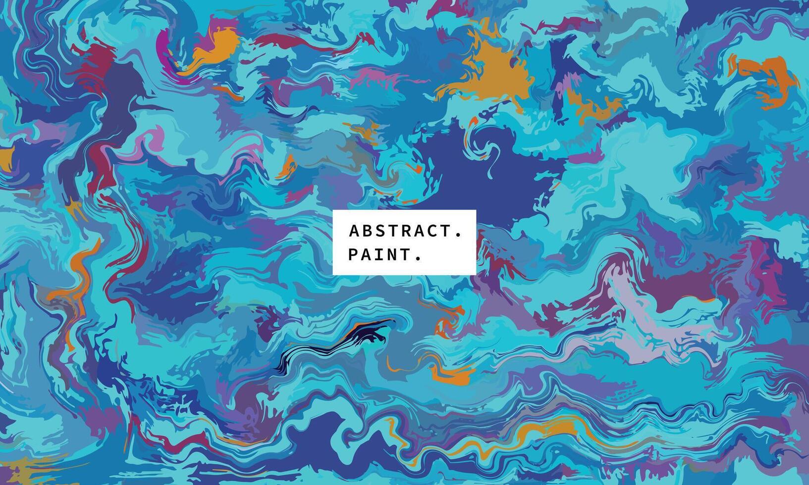 Abstract painting background template copy space. Creative fluid hand drawn backdrop. For advertising, branding, promotion, or presentation. vector
