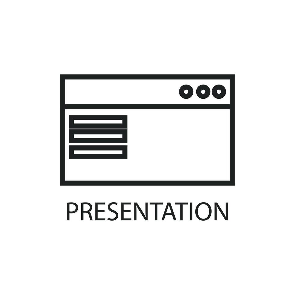 flat icon data analyst art vector