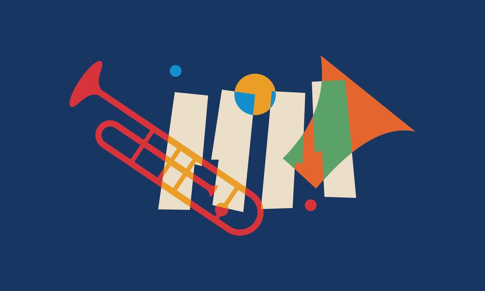 Jazz music. Concert instruments, posters with piano, saxophone vector