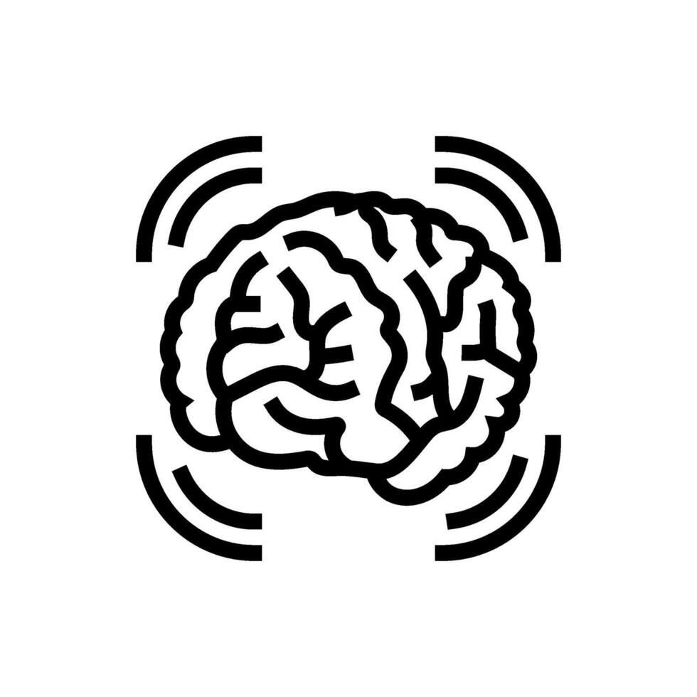 concussions household injury accident line icon illustration vector