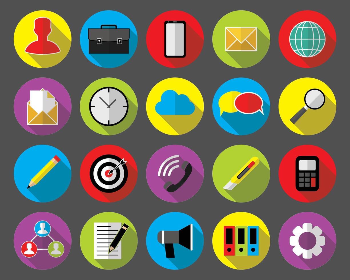 Startup strategy web busines icon set websites ui finance start up symbols, icon business , icon sheet vector