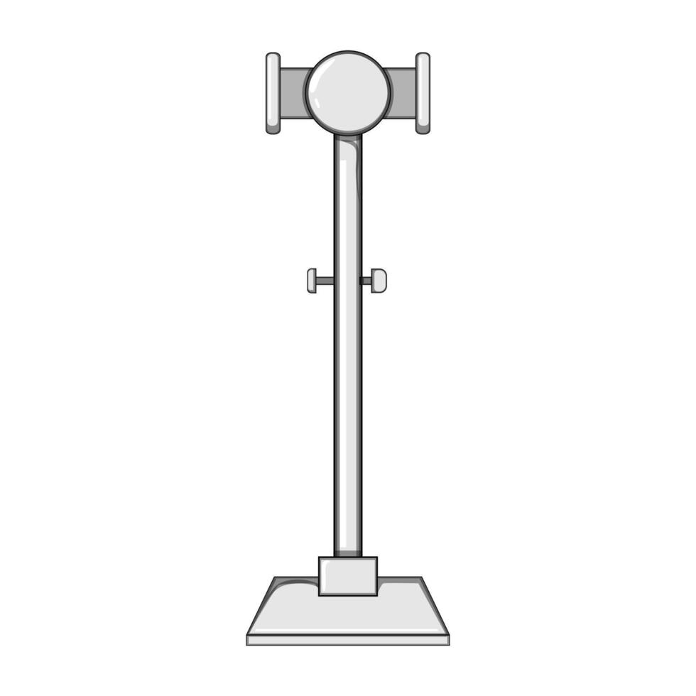 office table phone holder cartoon illustration vector