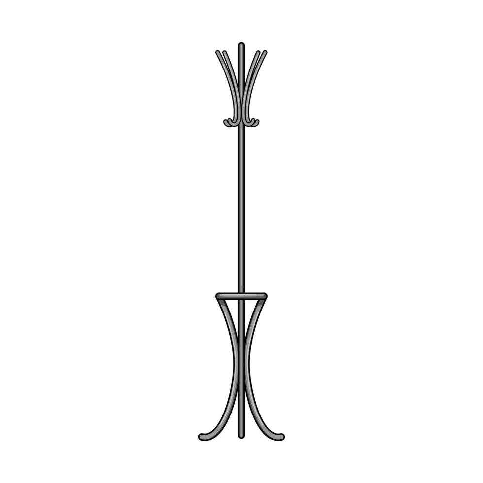 industry hat stand cartoon illustration vector