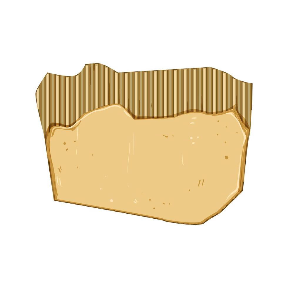 card torn cardboard cartoon illustration vector