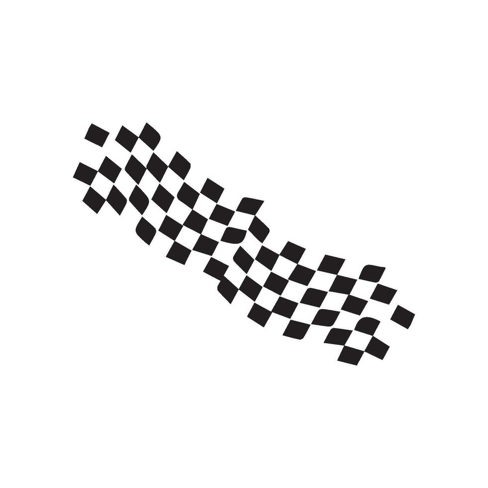 Racing flag. Race flag icon. Finishing flag. design illustration vector