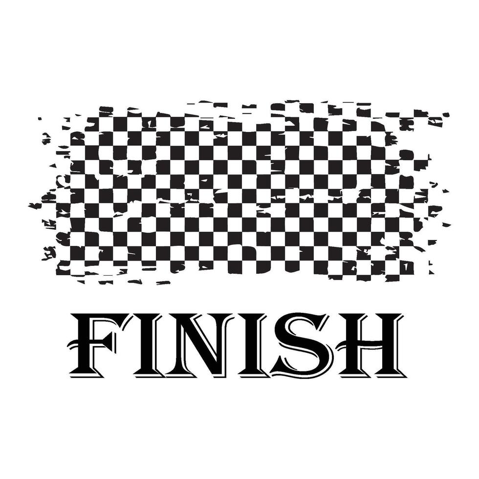 Racing flag. Race flag icon. Finishing flag. design illustration vector