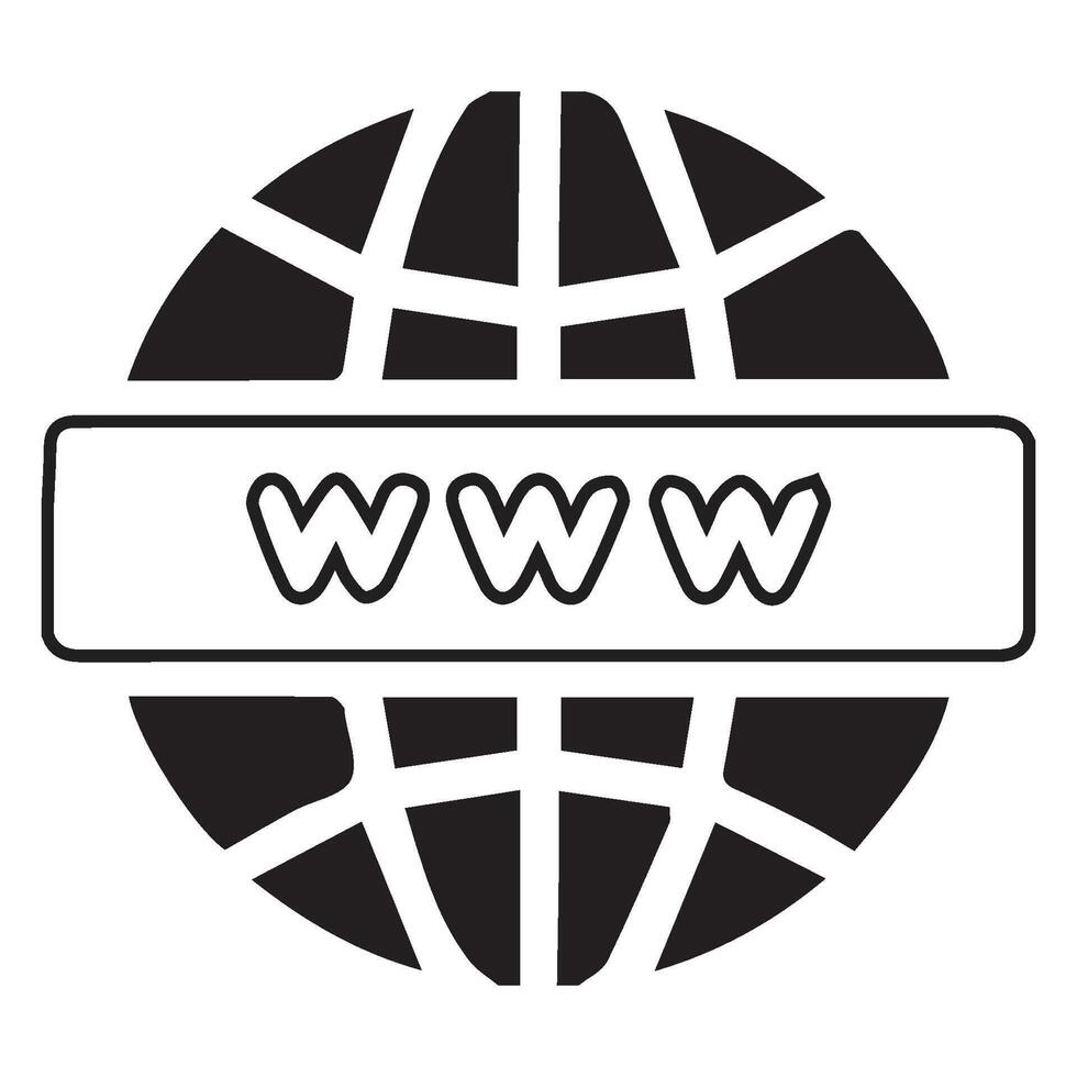 Internet, go to wab, globe icon symbol illustration vector