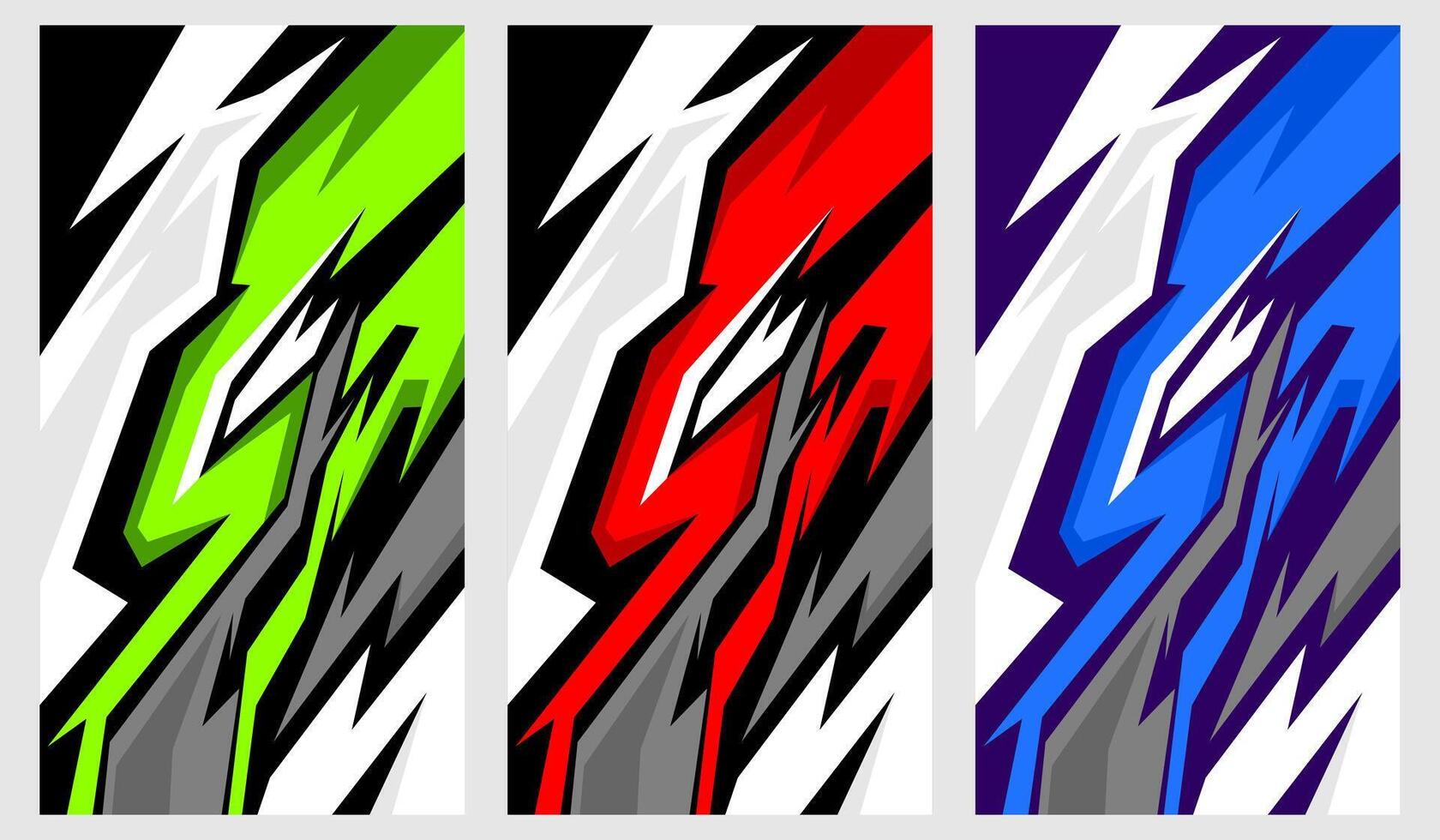 car decal wavy design vector