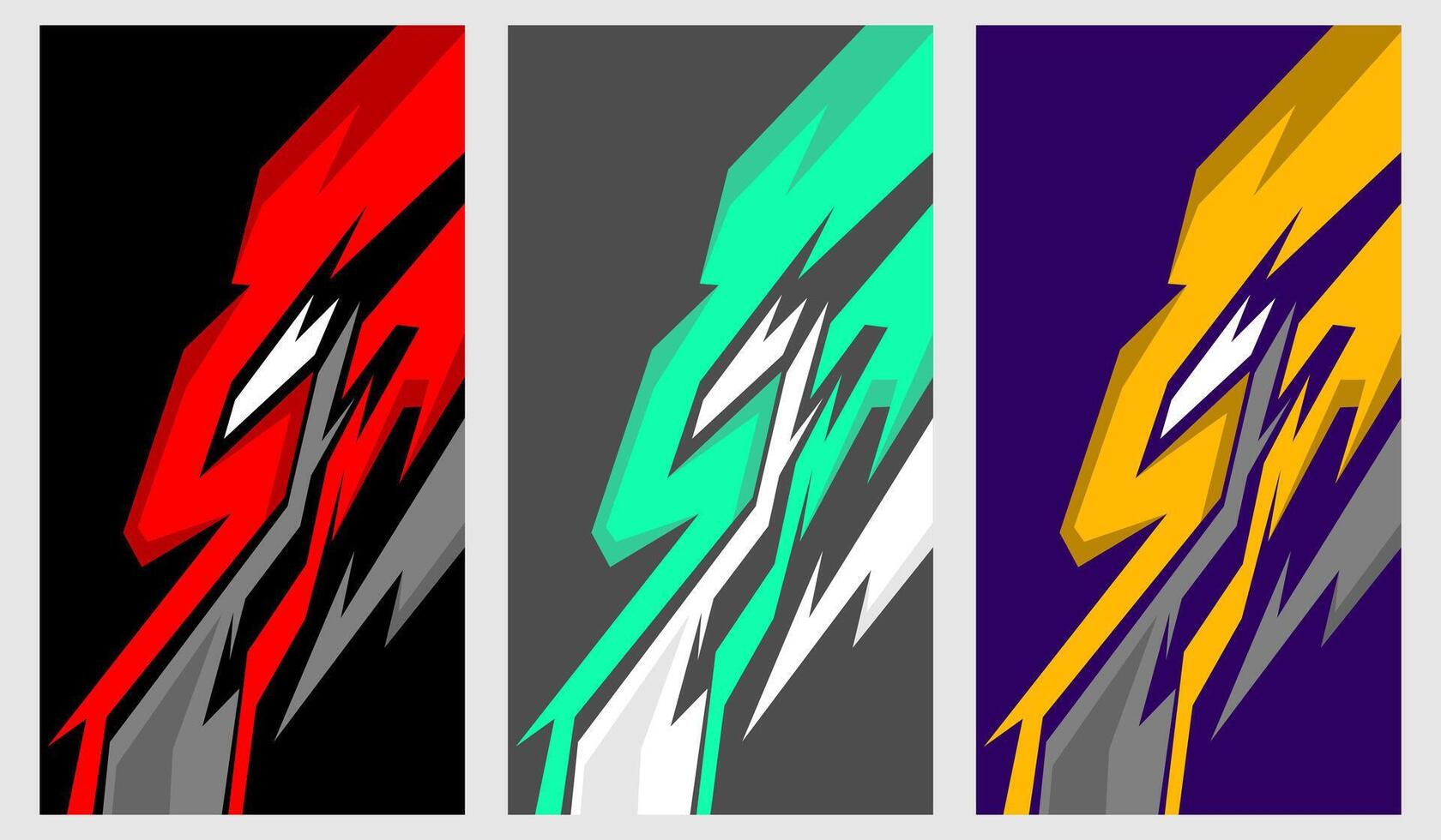 car decal wavy design vector