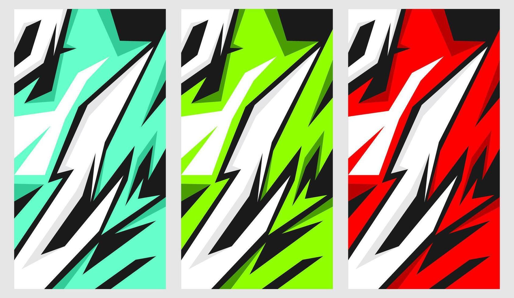 car decal wavy design vector