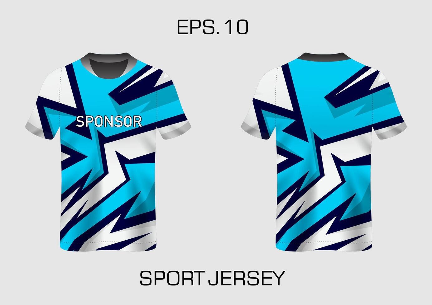 Sublimation t-shirt design jersey geometric pattern with striped style premium collection vector