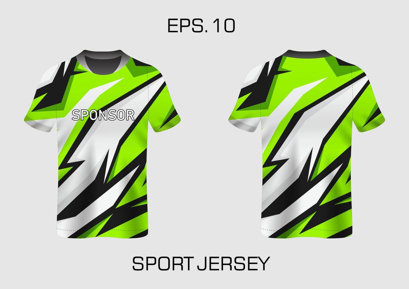 Sublimation t-shirt design jersey geometric pattern with striped style premium collection vector