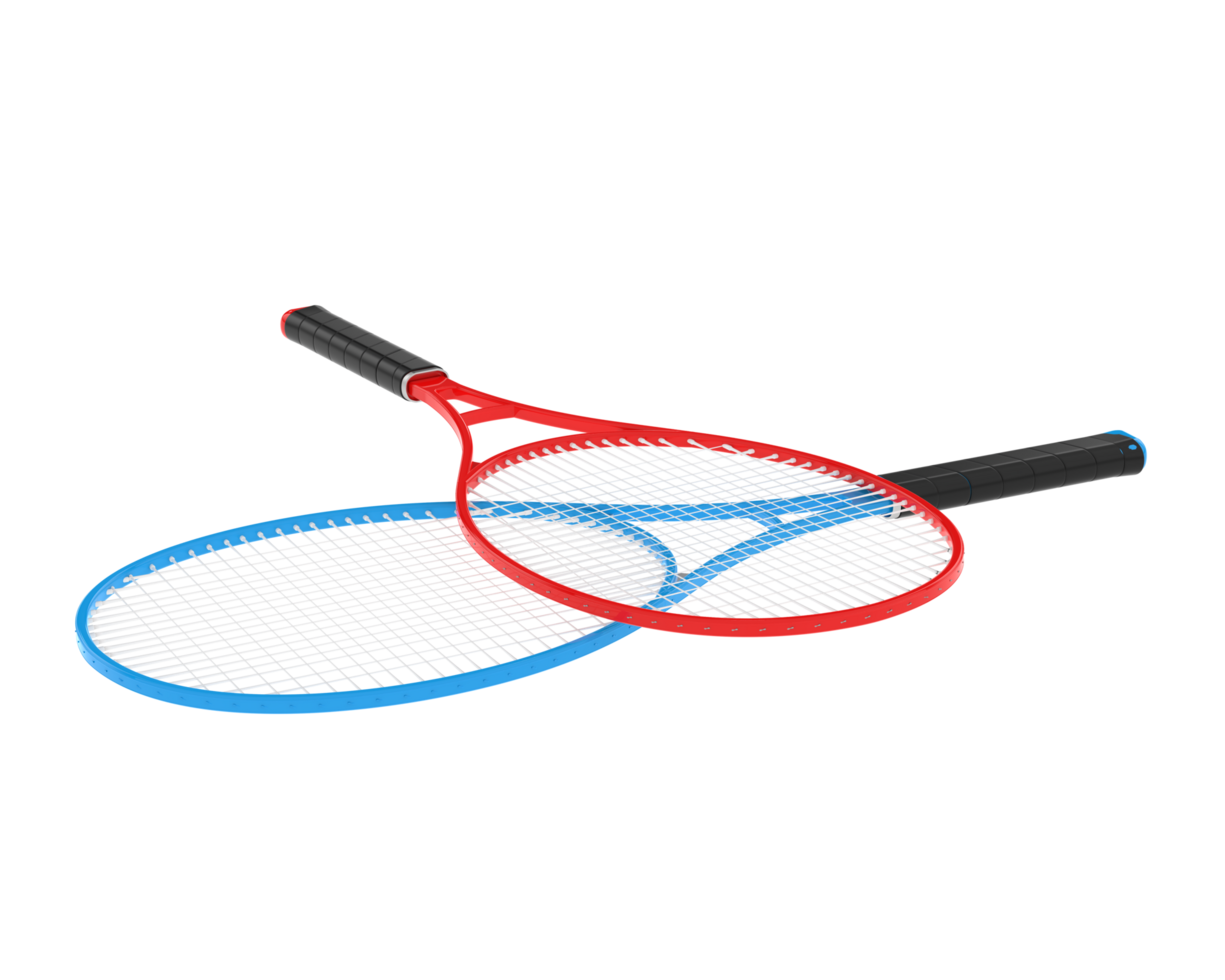 racchetta isolato su sfondo. 3d interpretazione - illustrazione png