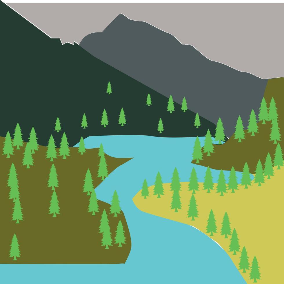 mountain vectors illustration symbol design