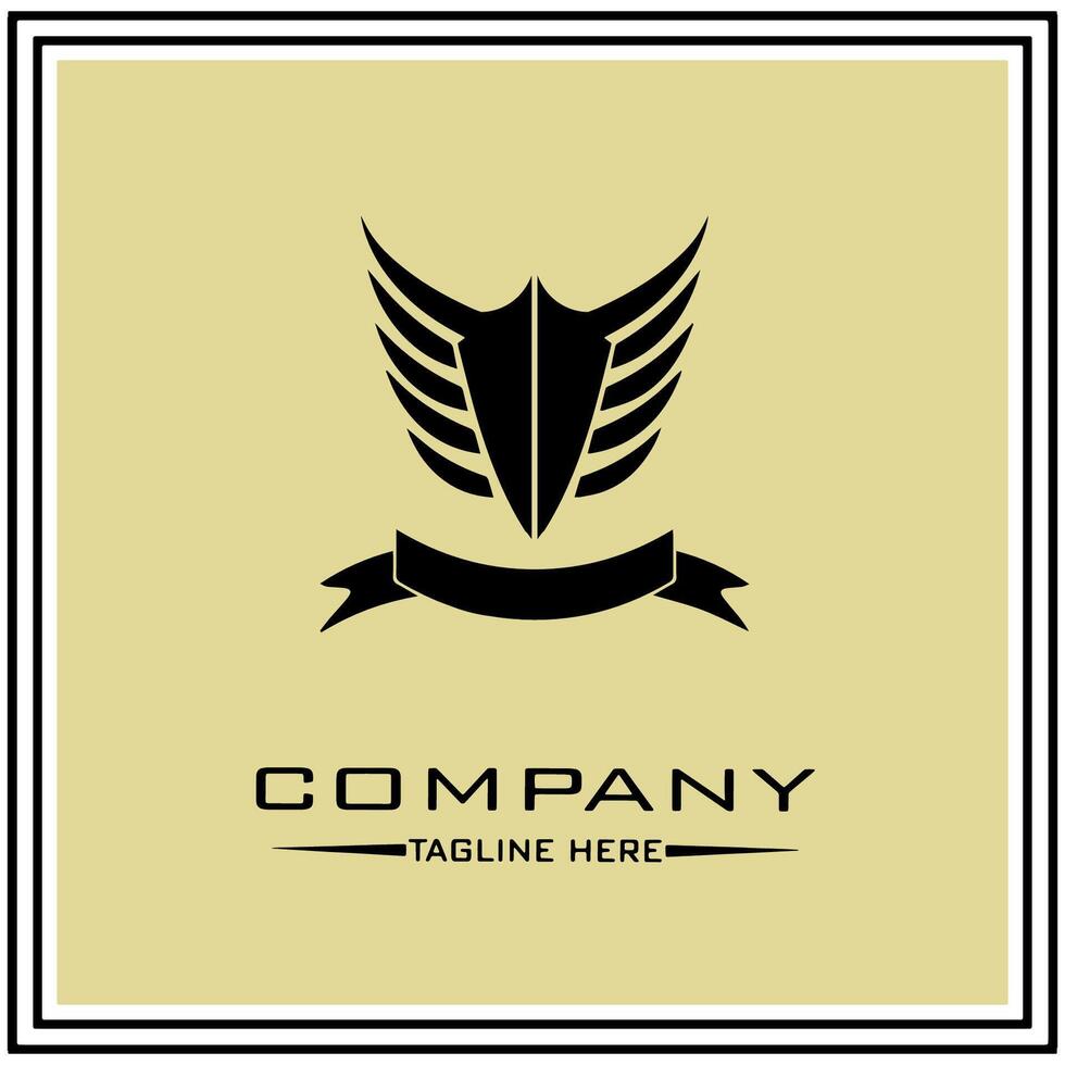 wing logo vectors illustration symbol design