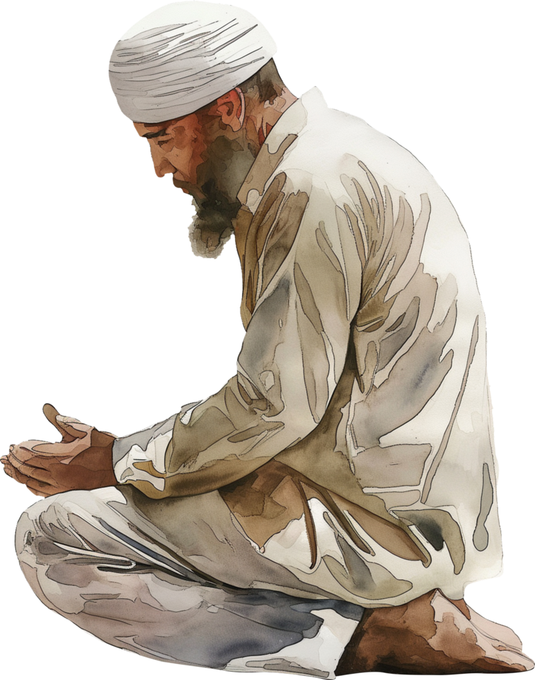 Muslim Man Praying png