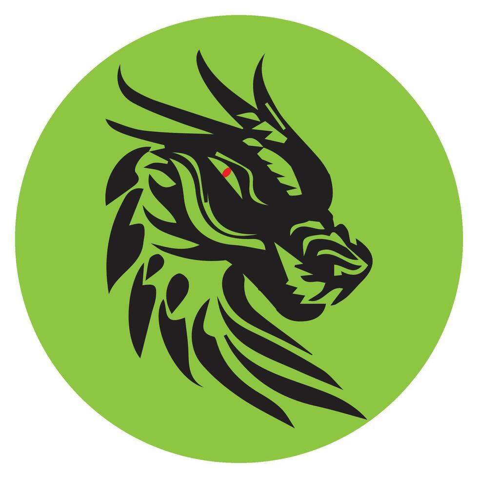 dragon icon vectors illustration symbol design