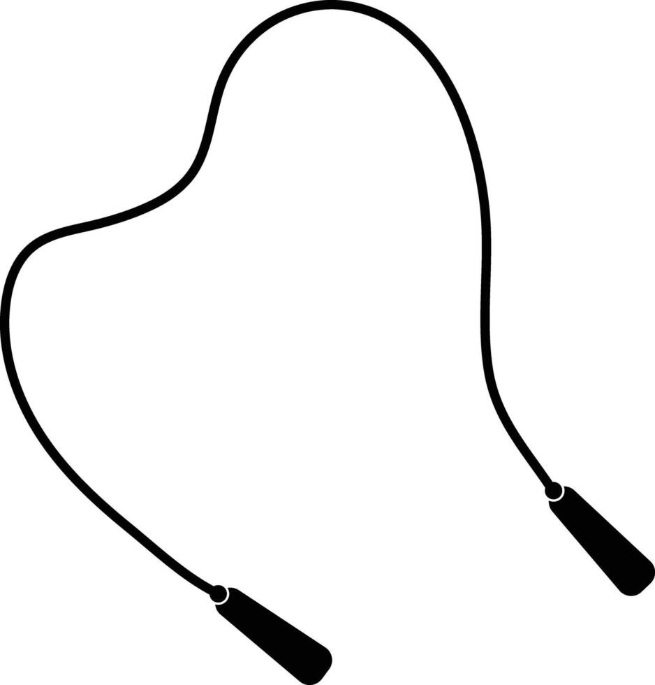 Skipping, Jumping Rope Icon vector