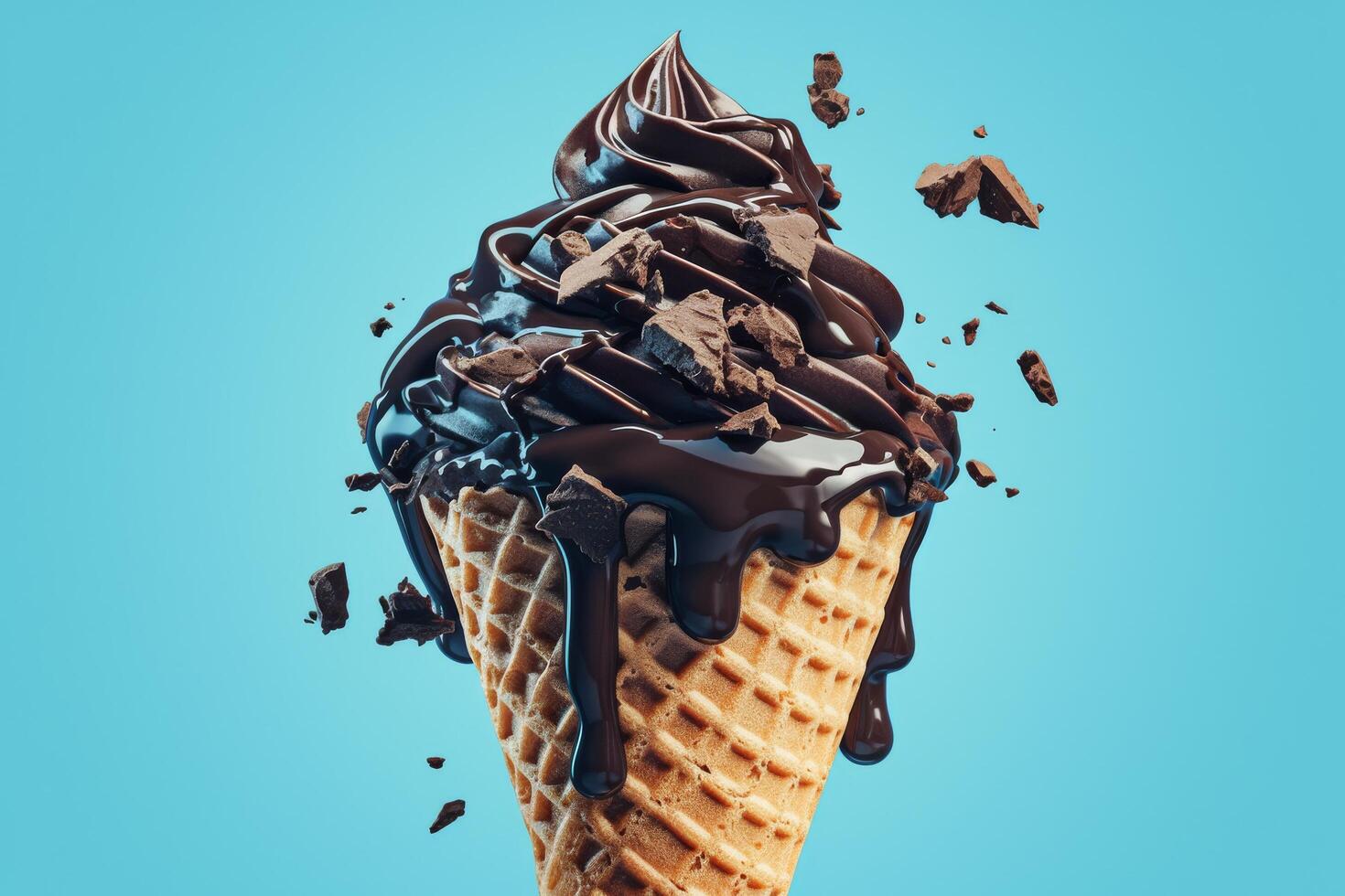 Sweet and tangy ice cream illustrations for web use photo