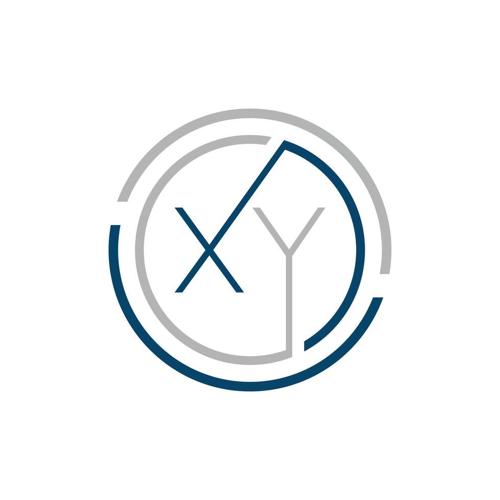 Luxury letter XY logo design.Royal premium letter XY logo design template vector