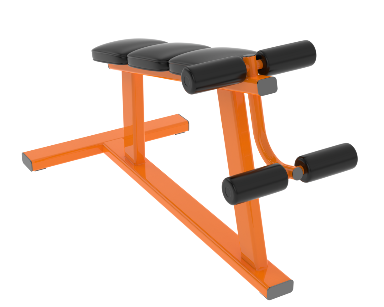 Gym bench isolated on background. 3d rendering - illustration png