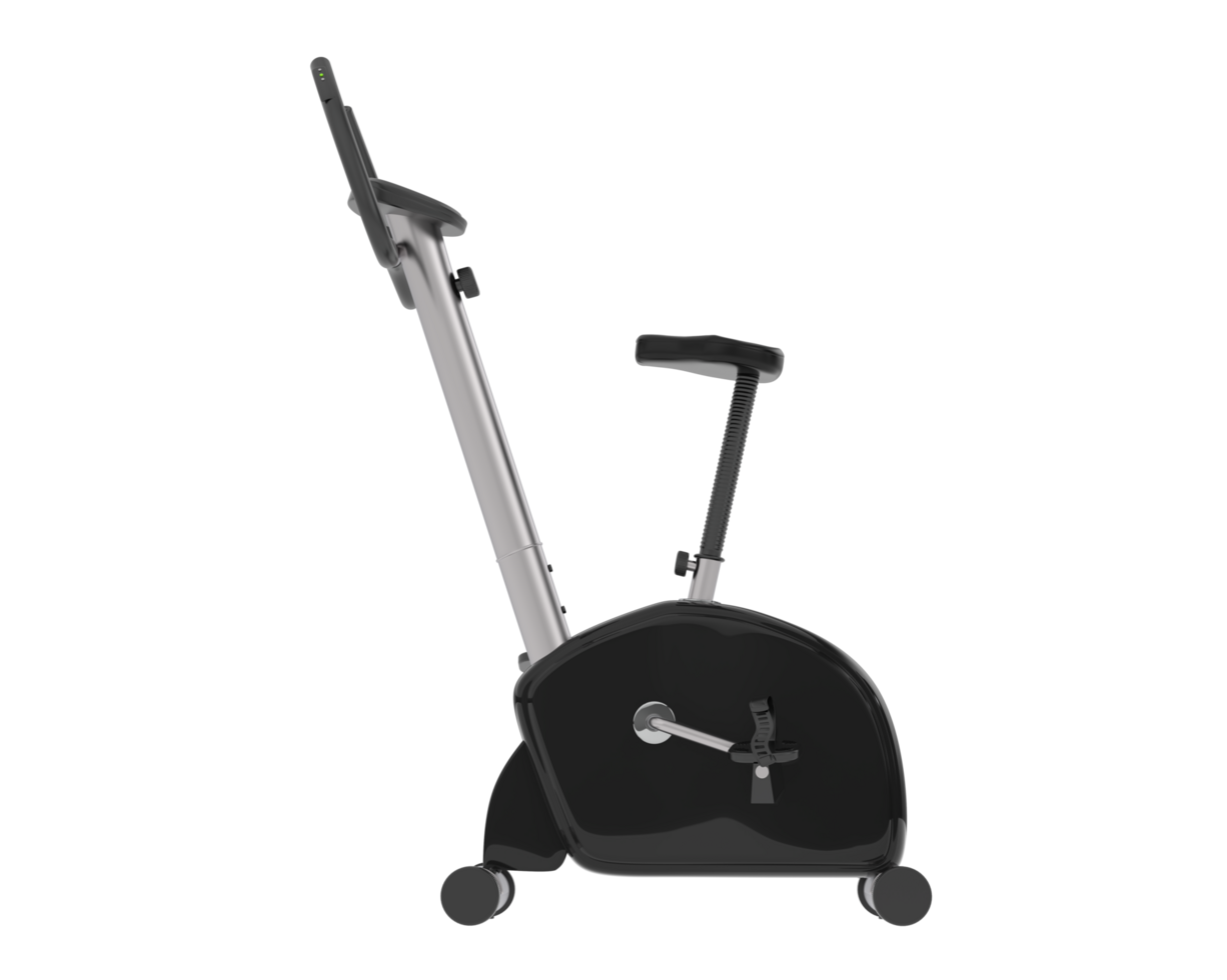 Elliptical device for gym isolated on background. 3d rendering - illustration png